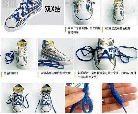 国产女鞋鞋带系法视频,一学就会！国产女鞋鞋带系法视频教程